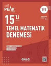 Ünlü Yayıncılık TYT Temel Matematik Best Peak 15 li Denemesi
