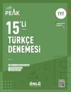 Ünlü Yayıncılık TYT Türkçe Best Peak 15 li Denemesi