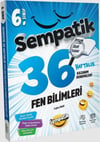 Ünlüler Karması 6. Sınıf Fen Bilimleri Sempatik 36 Haftalık Kazanım Denemeleri
