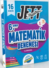 Ünlüler Karması 6. Sınıf Matematik Jett 16 lı Branş Denemeleri