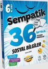 Ünlüler Karması 6. Sınıf Sosyal Bilgiler Sempatik 36 Haftalık Kazanım Denemeleri