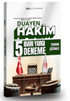 Yakın Eğitim Duayen Hakim İdari Yargı Tamamı Çözümlü 5 Deneme