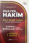 Yakın Eğitim Yayınları Duayen Hakim Adli-İdari Yargı Tamamı Geniş Çözümlü Çıkmış Sorular Medeni Hukuk
