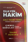 Yakın Eğitim Yayınları Duayen Hakim Adli-İdari Yargı Tamamı Geniş Çözümlü Çıkmış Sorular İdare Hukuku