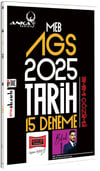 Yargı 2025 MEB AGS Anka Serisi Tarih Tamamı Çözümlü 15 Deneme