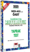 Yargı 2025 MEB AGS ÖABT İlköğretim Matematik Öğretmenliği Yaprak Test