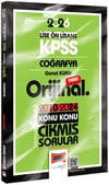 Yargı 2026 KPSS Lise Ön Lisans Coğrafya Orijinal 2010-2024 Konu Konu Çıkmış Sorular
