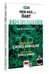 Yargı 2026 MEB AGS ÖABT Fen Bilimleri Öğretmenliği 2020-2025 Tamamı Çözümlü Çıkmış 6 Sınav Soruları