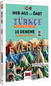 Yargı 2026 MEB AGS ÖABT Türkçe Öğretmenliği Tamamı Çözümlü 10 Deneme