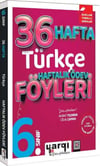 Yargı Ders Arkadaşım 6. Sınıf Türkçe 36 Haftalık Ödev Föyleri