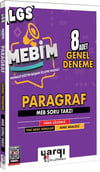 Yargı Ders Arkadaşım 8. Sınıf LGS MEBİM Paragraf 8 Adet Genel Deneme