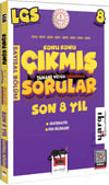 Yargı Ders Arkadaşım 8. Sınıf LGS 2018-2025 Konu Konu Son 8 Yıl Çıkmış Sorular Sayısal Bölüm