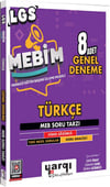 Yargı Ders Arkadaşım 8. Sınıf LGS MEBİM Türkçe 8 Adet Genel Deneme