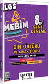 Yargı Ders Arkadaşım 8. Sınıf LGS MEBİM Din Kültürü ve Ahlak Bilgisi 8 Adet Genel Deneme