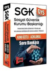 Yargı GYS SGK Sosyal Güvenlik Kurumu Başkanlığı Konu Özetli Açıklamalı Soru Bankası