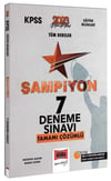 Yargı Yayınları 2023 KPSS Eğitim Bilimleri Tüm Dersler Tamamı Çözümlü Şampiyon 7 Deneme