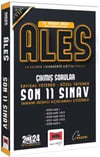 Yargı Yayınları 2024 ALES Son 11 Sınav Çıkmış Sorular