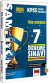 Yargı Yayınları 2024 Eğitim Bilimleri Tamamı Çözümlü Şampiyon 7 Deneme Sınavı
