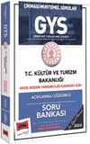 Yargı Yayınları 2024 GYS Kültür ve Turizm Bakanlığı Müze Müdür Yardımcılığı Kadrosu İçin Açıklamalı Çözümlü Soru Bankası