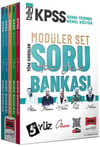 Yargı Yayınları 2024 KPSS 5Yüz Ekibi GKGY Tüm Dersler Tamamı Çözümlü Soru Bankası Modüler Set