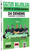 Yargı Yayınları 2024 KPSS Eğitim Bilimleri Ölçme ve Değerlendirme Tamamı Çözümlü 24 Deneme