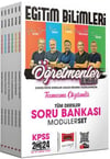 Yargı Yayınları 2024 KPSS Eğitim Bilimleri Öğretmenler Ekibi Tüm Dersler Tamamı Çözümlü Modüler Soru Bankası Seti
