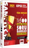 Yargı Yayınları 2024 KPSS Eğitim Bilimleri Şampiyon Tüm Dersler 1500 Konu Özetli Tamamı Çözümlü Soru Bankası