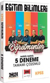 Yargı Yayınları 2024 KPSS Eğitim Bilimleri Öğretmenler Ekibi Fasikül Fasikül Tamamı Çözümlü 5 Deneme