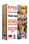 Yargı Yayınları 2024 KPSS Lise Ön Lisans 5Yüz Ekibi GK GY Tüm Dersler Konu Anlatımlı Modüler Set
