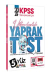 Yargı Yayınları 2024 KPSS Tüm Adaylar İçin 5Yüz Vatandaşlık Çek Kopart Yaprak Test