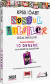 Yargı Yayınları 2024 ÖABT Sosyal Bilgiler Öğretmenliği Tamamı Çözümlü 10 Deneme Sınavı