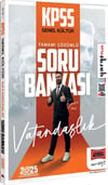 Yargı Yayınları 2025 KPSS Genel Kültür Tamamı Çözümlü Vatandaşlık Soru Bankası