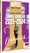 Yargı Yayınları 2025 KPSS Genel Yetenek Matematik 2015 2024 Konularına Göre Düzenlenmiş Tamamı Çözümlü Çıkmış Sorular