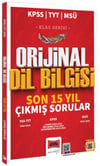 Yargı Yayınları 2025 KPSS TYT MSÜ Klas Serisi Orijinal Dil Bilgisi Son 15 Yıl Çıkmış Sorular