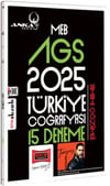 Yargı Yayınları 2025 MEB AGS Anka Serisi Türkiye Coğrafyası Tamamı Çözümlü 15 Deneme