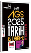 Yargı Yayınları 2025 MEB AGS Anka Serisi Tarih Tamamı Çözümlü 15 Deneme
