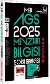 Yargı Yayınları 2025 MEB AGS Anka Serisi Mevzuat Bilgisi Tamamı Çözümlü Soru Bankası