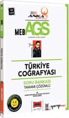 Yargı Yayınları 2025 MEB AGS Anka Serisi Türkiye Coğrafyası Tamamı Çözümlü Soru Bankası