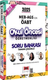 Yargı Yayınları 2025 MEB AGS İçin ÖABT Okul Öncesi Öğretmenliği Tamamı Çözümlü Soru Bankası