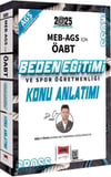 Yargı Yayınları 2025 MEB AGS ÖABT Beden Eğitimi ve Spor Öğretmenliği Cross Serisi Konu Anlatımı