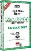 Yargı Yayınları 2025 MEB AGS ÖABT Tarih Öğretmenliği Yaprak Test