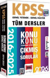 Yargı Yayınları 2026 KPSS Genel Kültür Genel Yetenek Tüm Dersler Tamamı Çözümlü 9 Yıl Çıkmış Sorular