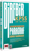 Yargı Yayınları 2026 KPSS Lise Ön Lisans Birebir  Serisi Paragraf Soru Bankası