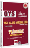 Yargı Yayınları 2027 GYS T.C. Adalet Bakanlığı Yazı İşleri Müdürlüğü Kadrosuna Yönelik Tamamı Çözümlü 7 Deneme