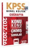 Yargı Yayınları 2027 KPSS Genel Kültür Coğrafya Konu Konu Tamamı Çözümlü 10 Yıl Çıkmış Sorular