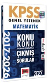 Yargı Yayınları 2027 KPSS Genel Yetenek Matematik Konu Konu Tamamı Çözümlü 10 Yıl Çıkmış Sorular