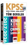 Yargı Yayınları 2027 KPSS GKGY Tüm Dersler Konu Konu Tamamı Çözümlü 10 Yıl Çıkmış Sorular