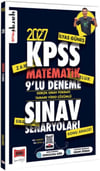 Yargı Yayınları 2027 KPSS Matematik Sınav Senaryoları Tamamı Video Çözümlü 9 Deneme