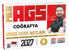 Yargı Yayınları 2027 MEB AGS Coğrafya Video Ders Notları 300 Soru İlaveli