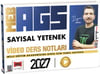 Yargı Yayınları 2027 MEB AGS Sayısal Yetenek Video Ders Notları